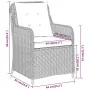 Juego de comedor para jardín 3 piezas negro von , Gartensets - Ref: Foro24-3099559, Preis: 386,70 €, Rabatt: %
