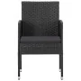 Juego de comedor para jardín 5 piezas negro von , Gartensets - Ref: Foro24-3099614, Preis: 328,54 €, Rabatt: %