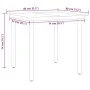 Juego de comedor para jardín 5 piezas negro von , Gartensets - Ref: Foro24-3099614, Preis: 328,54 €, Rabatt: %