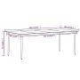 Set comedor de jardín 9 pzas y cojines ratán sintético y vidrio von , Gartensets - Ref: Foro24-3099732, Preis: 705,21 €, Raba...