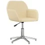 Sillas de comedor giratorias 2 unidades tela color crema de , Sillas de comedor - Ref: Foro24-3103029, Precio: 161,37 €, Desc...