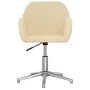 Sillas de comedor giratorias 2 unidades tela color crema de , Sillas de comedor - Ref: Foro24-3103029, Precio: 161,37 €, Desc...