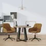 Sillas de comedor giratorias 2 unidades terciopelo marrón by , dining chairs - Ref: Foro24-3103385, Price: 167,69 €, Discount: %