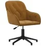 Sillas de comedor giratorias 2 unidades terciopelo marrón by , dining chairs - Ref: Foro24-3103385, Price: 167,69 €, Discount: %