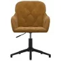 Sillas de comedor giratorias 2 unidades terciopelo marrón by , dining chairs - Ref: Foro24-3103385, Price: 167,69 €, Discount: %