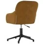 Sillas de comedor giratorias 2 unidades terciopelo marrón by , dining chairs - Ref: Foro24-3103385, Price: 167,69 €, Discount: %