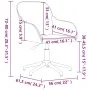 Sillas de comedor giratorias 2 unidades terciopelo marrón by , dining chairs - Ref: Foro24-3103385, Price: 167,69 €, Discount: %