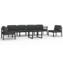 Set muebles de jardín 7 pzas y cojines aluminio gris antracita de , Conjuntos de jardín - Ref: Foro24-3107794, Precio: 934,04...