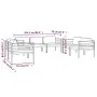 Set muebles de jardín 7 pzas y cojines aluminio gris antracita by , Garden sets - Ref: Foro24-3107796, Price: 1,00 €, Discoun...
