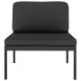 Set muebles de jardín 3 pzas y cojines aluminio gris antracita de , Conjuntos de jardín - Ref: Foro24-3107782, Precio: 438,55...