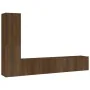 Set de muebles para TV 4 pzas madera contrachapada marrón roble von , TV-Möbel - Ref: Foro24-3114317, Preis: 130,97 €, Rabatt: %
