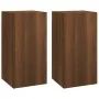 Set de muebles para TV 4 pzas madera contrachapada marrón roble von , TV-Möbel - Ref: Foro24-3114317, Preis: 130,97 €, Rabatt: %