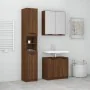 Set de muebles de baño 3 pzas madera contrachapada roble marrón von , Badezimmermöbel - Ref: Foro24-3115883, Preis: 220,15 €,...