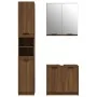 Set de muebles de baño 3 pzas madera contrachapada roble marrón von , Badezimmermöbel - Ref: Foro24-3115883, Preis: 220,15 €,...