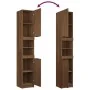 Set de muebles de baño 3 pzas madera contrachapada roble marrón von , Badezimmermöbel - Ref: Foro24-3115883, Preis: 220,15 €,...