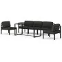 Set muebles de jardín 6 pzas y cojines aluminio gris antracita de , Conjuntos de jardín - Ref: Foro24-3115919, Precio: 1,00 €...