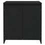 Aparador de madera contrachapada negro 70x41x75 cm de , Aparadores - Ref: Foro24-809738, Precio: 87,73 €, Descuento: %