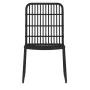 Juego de comedor de jardín 9 piezas negro by , Garden sets - Ref: Foro24-3099184, Price: 1,00 €, Discount: %