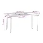 Juego de comedor de jardín 7 piezas con cojines marrón y negro von , Gartensets - Ref: Foro24-3099326, Preis: 510,69 €, Rabat...