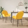 Sillas de comedor 2 unidades terciopelo amarillo von , Essstühle - Ref: Foro24-344770, Preis: 126,71 €, Rabatt: %