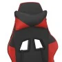 Silla gaming con reposapiés cuero sintético negro rojo by , Gaming chairs - Ref: Foro24-3143654, Price: 118,40 €, Discount: %