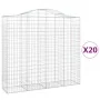 Cestas gaviones 20 uds forma de arco hierro 200x50x180/200 cm by , Pots and planters - Ref: Foro24-3145739, Price: 2,00 €, Di...
