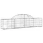 Cestas de gaviones 25 uds forma de arco hierro 200x30x40/60 cm by , Pots and planters - Ref: Foro24-3146063, Price: 1,00 €, D...