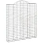 Cestas de gaviones 7 uds forma de arco hierro 200x30x220/240 cm by , Pots and planters - Ref: Foro24-3146241, Price: 877,78 €...