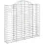 Cestas de gaviones 9 uds forma de arco hierro 200x30x180/200 cm by , Pots and planters - Ref: Foro24-3146201, Price: 1,00 €, ...