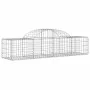 Cestas de gaviones 50 uds forma de arco hierro 200x50x40/60 cm by , Pots and planters - Ref: Foro24-3146276, Price: 2,00 €, D...