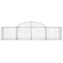 Cestas de gaviones 50 uds forma de arco hierro 200x50x40/60 cm by , Pots and planters - Ref: Foro24-3146276, Price: 2,00 €, D...