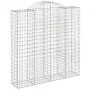 Cestas de gaviones 14 uds forma de arco hierro 200x50x200/220cm by , Pots and planters - Ref: Foro24-3146437, Price: 1,00 €, ...