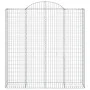 Cestas de gaviones 14 uds forma de arco hierro 200x50x200/220cm by , Pots and planters - Ref: Foro24-3146437, Price: 1,00 €, ...