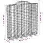 Cestas de gaviones 14 uds forma de arco hierro 200x50x200/220cm by , Pots and planters - Ref: Foro24-3146437, Price: 1,00 €, ...
