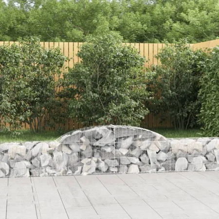 Cestas de gaviones 25 uds forma de arco hierro 300x30x40/60 cm by , Pots and planters - Ref: Foro24-3146482, Price: 1,00 €, D...