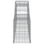 Cestas de gaviones 25 uds forma de arco hierro 300x30x40/60 cm by , Pots and planters - Ref: Foro24-3146482, Price: 1,00 €, D...