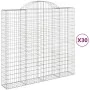 Cestas gaviones 30 uds forma de arco hierro 200x50x180/200 cm by , Pots and planters - Ref: Foro24-3146421, Price: 3,00 €, Di...