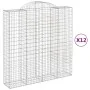 Cestas de gaviones 12 uds forma de arco hierro 200x50x200/220cm by , Pots and planters - Ref: Foro24-3146435, Price: 1,00 €, ...