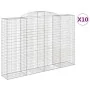 Cestas de gaviones 10 uds forma de arco hierro 300x50x200/220cm by , Pots and planters - Ref: Foro24-3146799, Price: 2,00 €, ...