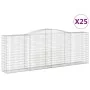 Cestas de gaviones 25 uds forma de arco hierro 400x50x140/160cm by , Pots and planters - Ref: Foro24-3147033, Price: 4,00 €, ...