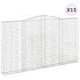 Cestas de gaviones 15 uds forma de arco hierro 400x30x220/240cm by , Pots and planters - Ref: Foro24-3146953, Price: 3,00 €, ...