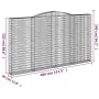Cestas de gaviones 15 uds forma de arco hierro 400x30x220/240cm by , Pots and planters - Ref: Foro24-3146953, Price: 3,00 €, ...