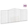 Cestas gaviones 8 uds forma de arco hierro 400x30x160/180 cm von , Töpfe und Pflanzgefäße - Ref: Foro24-3146911, Preis: 1,00 ...
