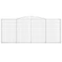 Cestas gaviones 8 uds forma de arco hierro 400x30x160/180 cm von , Töpfe und Pflanzgefäße - Ref: Foro24-3146911, Preis: 1,00 ...