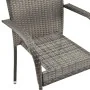 Juego de comedor para jardín 5 piezas ratán sintético gris von , Gartensets - Ref: Foro24-3156676, Preis: 324,86 €, Rabatt: %