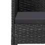 Set de muebles jardín 5 pzas con cojines ratán sintético negro by , Garden sets - Ref: Foro24-3156786, Price: 390,13 €, Disco...