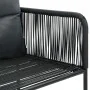 Juego de comedor para jardín 5 piezas negro de , Conjuntos de jardín - Ref: Foro24-3156496, Precio: 398,48 €, Descuento: %