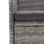 Juego de comedor para jardín 5 piezas con cojines gris y negro von , Gartensets - Ref: Foro24-3156636, Preis: 397,06 €, Rabat...