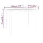 Juego de comedor para jardín 5 piezas madera maciza de teca de , Conjuntos de jardín - Ref: Foro24-3157181, Precio: 486,61 €,...