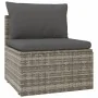 Set de muebles de jardín 4 pzas y cojines ratán sintético gris von , Gartensets - Ref: Foro24-3157368, Preis: 354,89 €, Rabat...